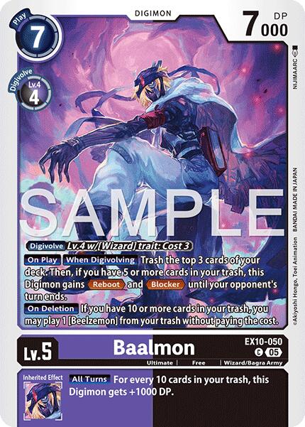 Baalmon [EX10-050] [Sinister Order] | Anubis Games and Hobby