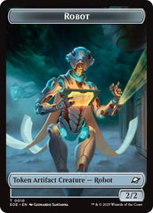 Robot // Lander (0007) Double-Sided Token [Edge of Eternities Tokens] | Anubis Games and Hobby