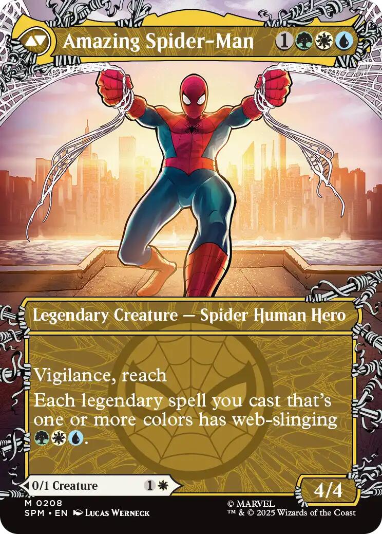 Peter Parker (0208) (Borderless) [Marvel's Spider-Man] | Anubis Games and Hobby