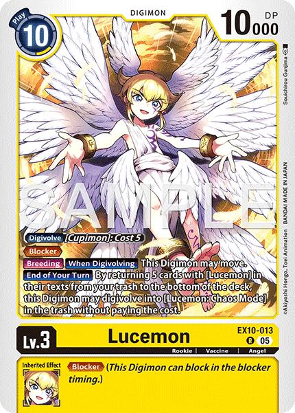 Lucemon [EX10-013] [Sinister Order] | Anubis Games and Hobby