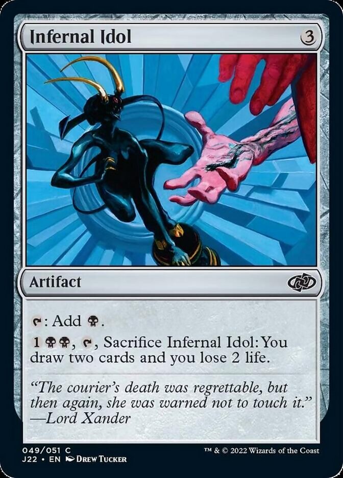 Infernal Idol [Jumpstart 2022] | Anubis Games and Hobby