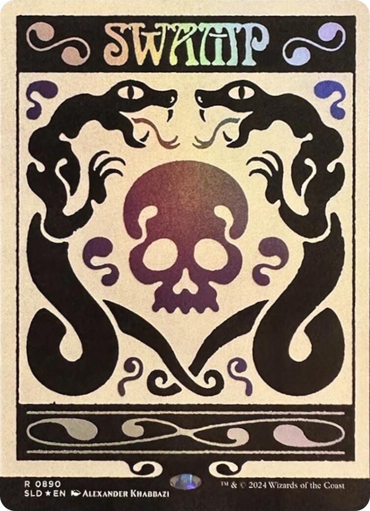 Swamp (0890) (Rainbow Foil) [Secret Lair Drop Series] | Anubis Games and Hobby