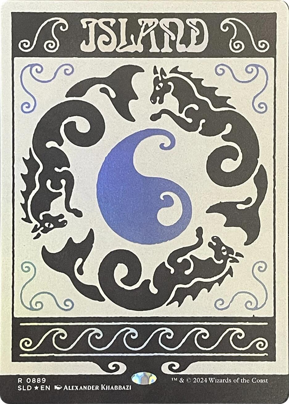 Island (0889) (Rainbow Foil) [Secret Lair Drop Series] | Anubis Games and Hobby