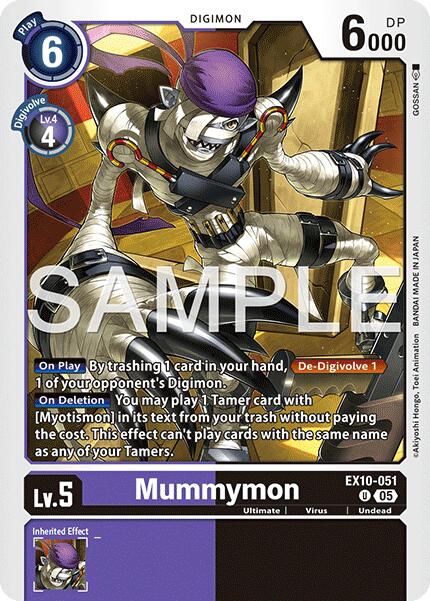 Mummymon [EX10-051] [Sinister Order] | Anubis Games and Hobby