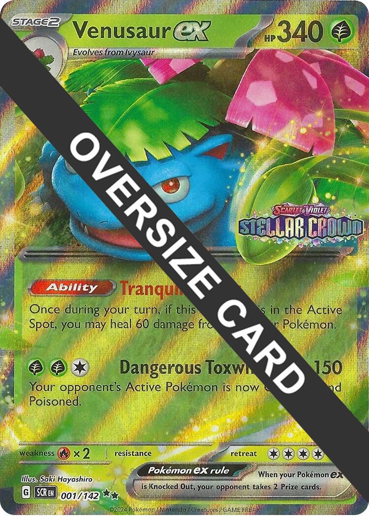 Venusaur ex (001/142) (Jumbo Card) [Miscellaneous Cards] | Anubis Games and Hobby