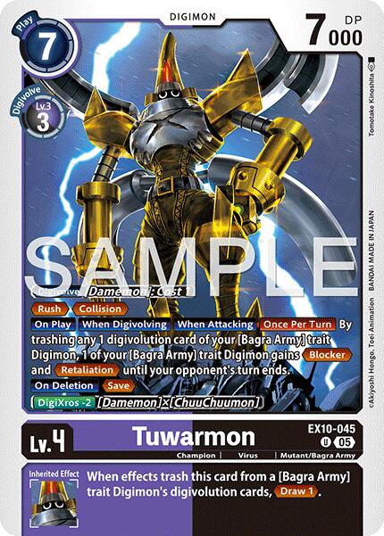 Tuwarmon [EX10-045] [Sinister Order] | Anubis Games and Hobby