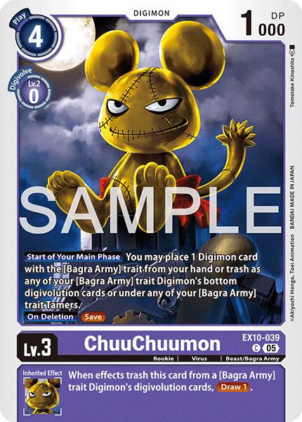 ChuuChuumon [EX10-039] [Sinister Order] | Anubis Games and Hobby