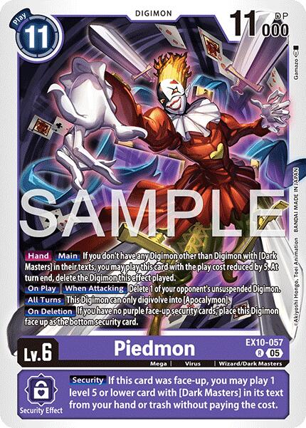 Piedmon [EX10-057] [Sinister Order] | Anubis Games and Hobby