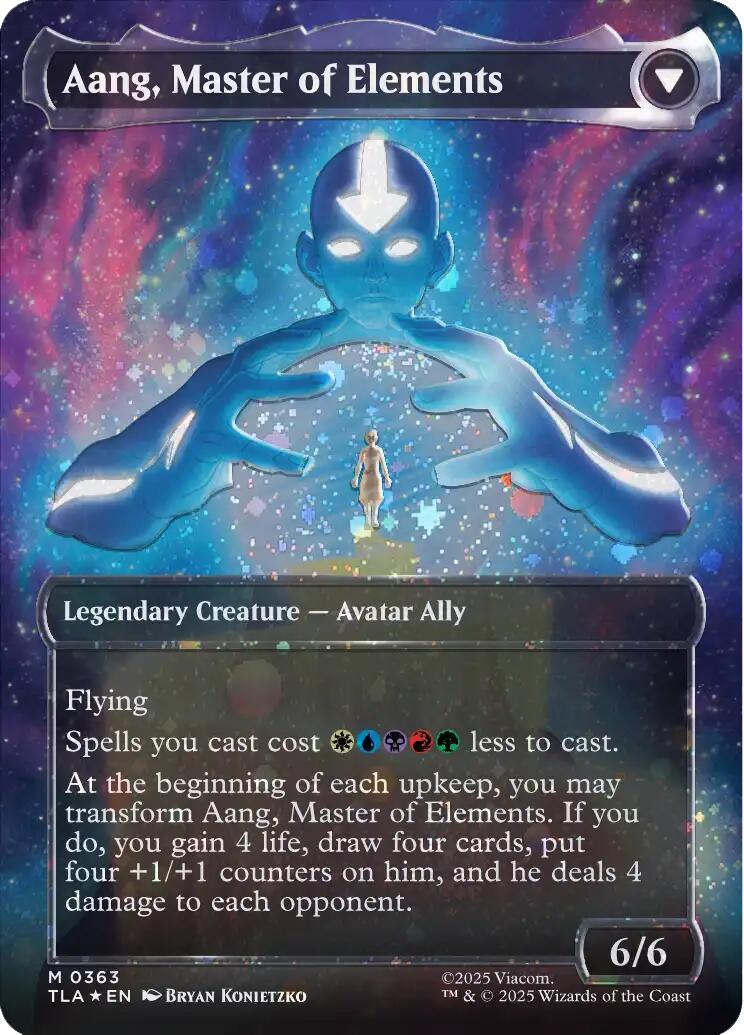 Avatar Aang (Raised Foil) [Avatar: The Last Airbender] | Anubis Games and Hobby