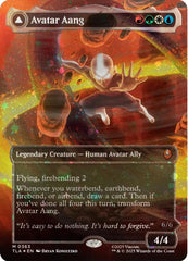Avatar Aang (Raised Foil) [Avatar: The Last Airbender] | Anubis Games and Hobby