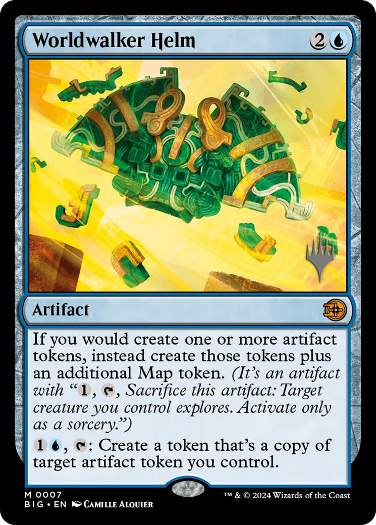 Worldwalker Helm [Edge of Eternities Promo Pack] | Anubis Games and Hobby