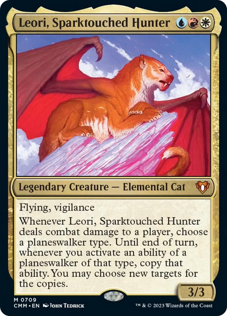 Leori, Sparktouched Hunter [Commander Masters] | Anubis Games and Hobby