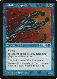 Sibilant Spirit (Oversized) [Oversize Cards] | Anubis Games and Hobby