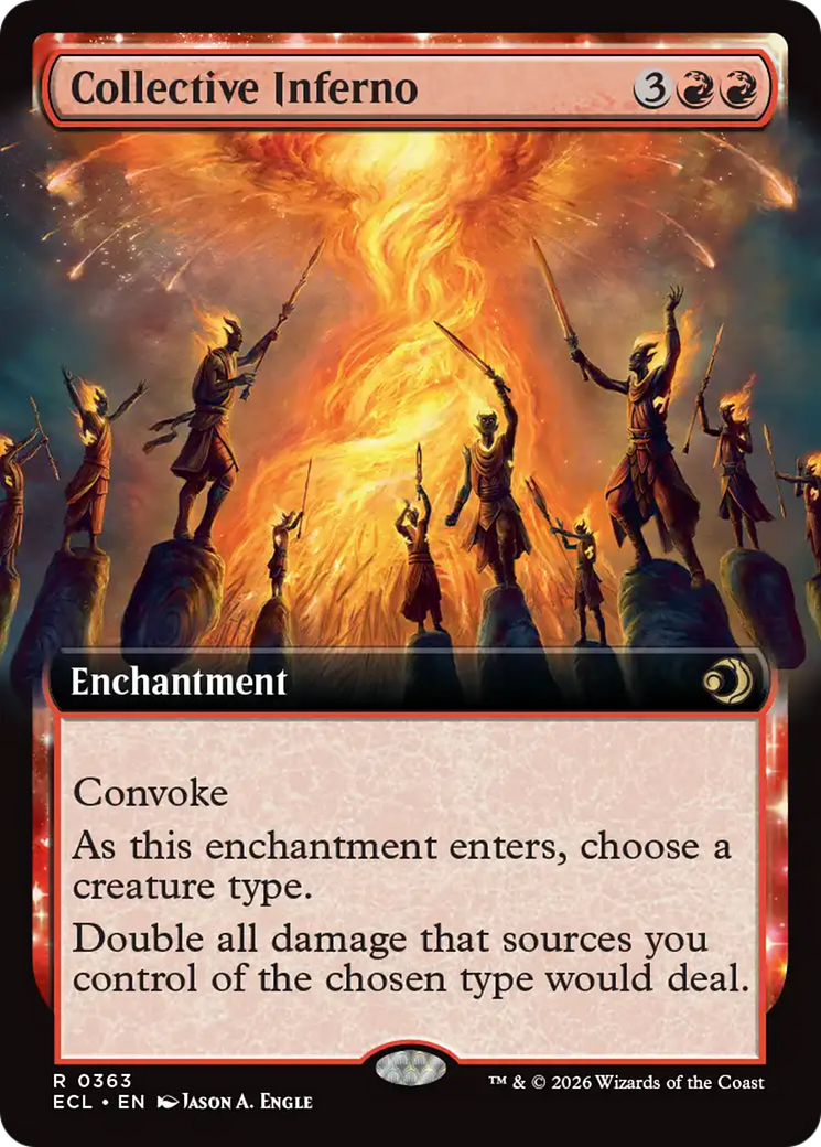 Collective Inferno (Extended Art) [Lorwyn Eclipsed] | Anubis Games and Hobby