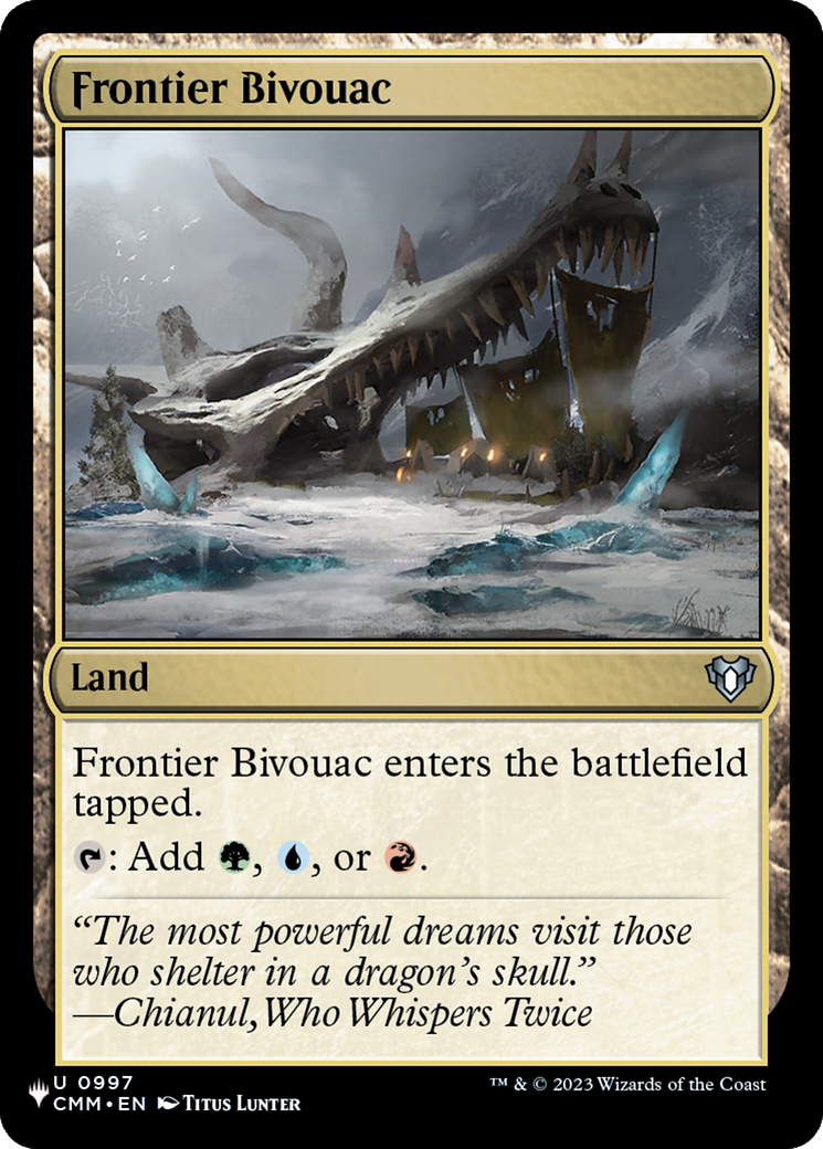 Frontier Bivouac (CMM) [The List] | Anubis Games and Hobby