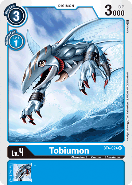 Tobiumon [BT4-024] [Great Legend] | Anubis Games and Hobby