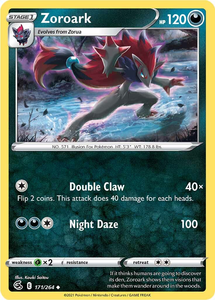 Zoroark (171/264) [Sword & Shield: Fusion Strike] | Anubis Games and Hobby