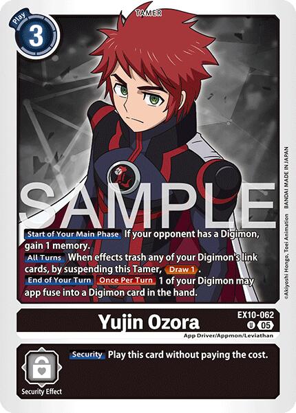 Yujin Ozora [EX10-062] [Sinister Order] | Anubis Games and Hobby