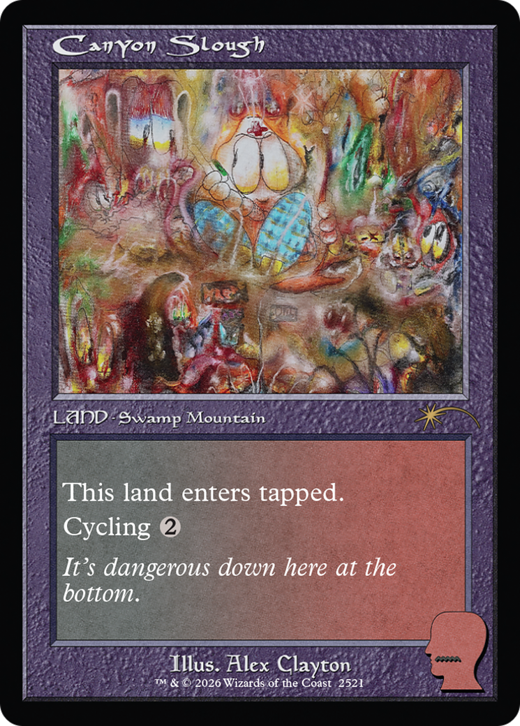 Canyon Slough [Secret Lair Drop Series] | Anubis Games and Hobby