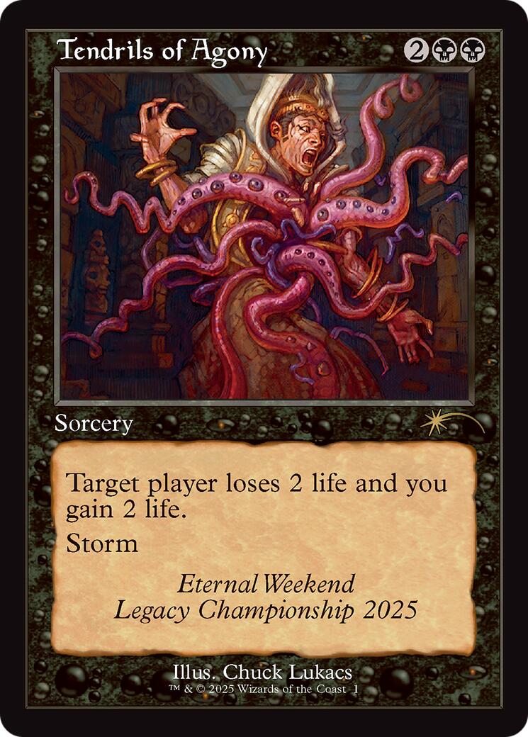 Tendrils of Agony (Retro Frame) (Eternal Weekend 2025 Promo) [Eternal Weekend] | Anubis Games and Hobby