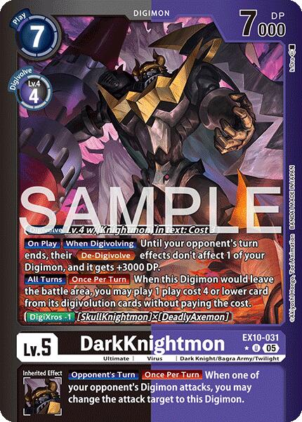 DarkKnightmon [EX10-031] (Limited Foil) [Sinister Order] | Anubis Games and Hobby