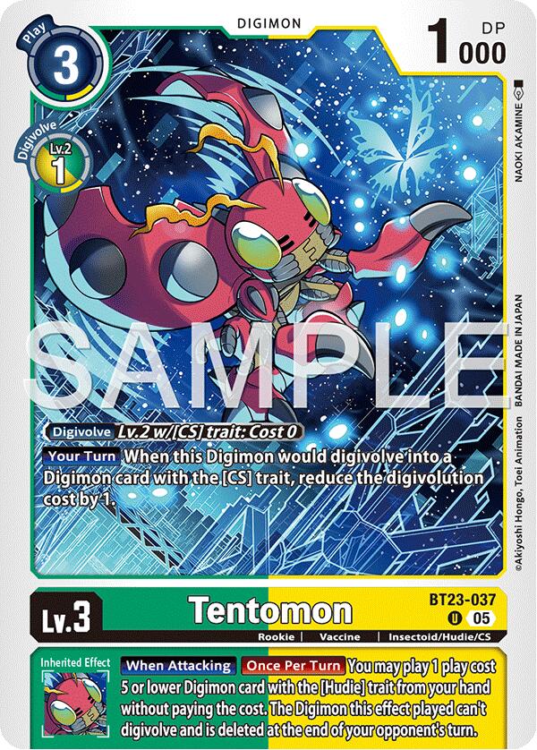 Tentomon [BT23-037] [Hackers' Slumber] | Anubis Games and Hobby