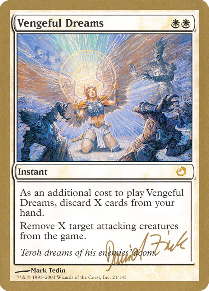 Vengeful Dreams (Daniel Zink) [World Championship Decks 2003] | Anubis Games and Hobby
