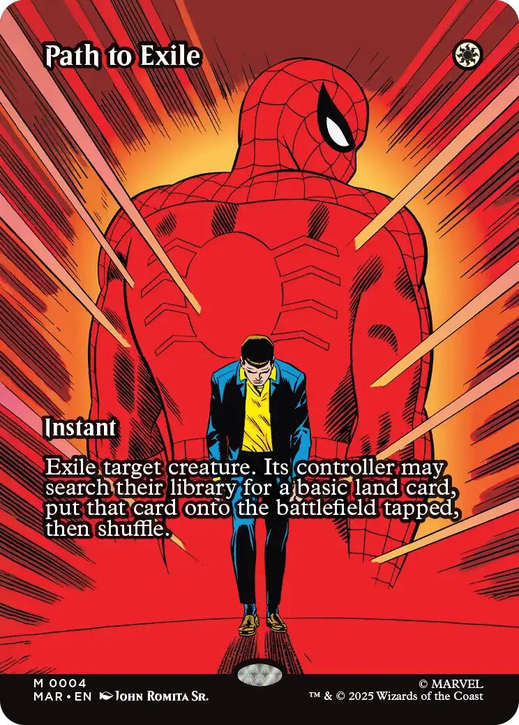 Path to Exile (Borderless) [Marvel Universe: Eternal-Legal] | Anubis Games and Hobby