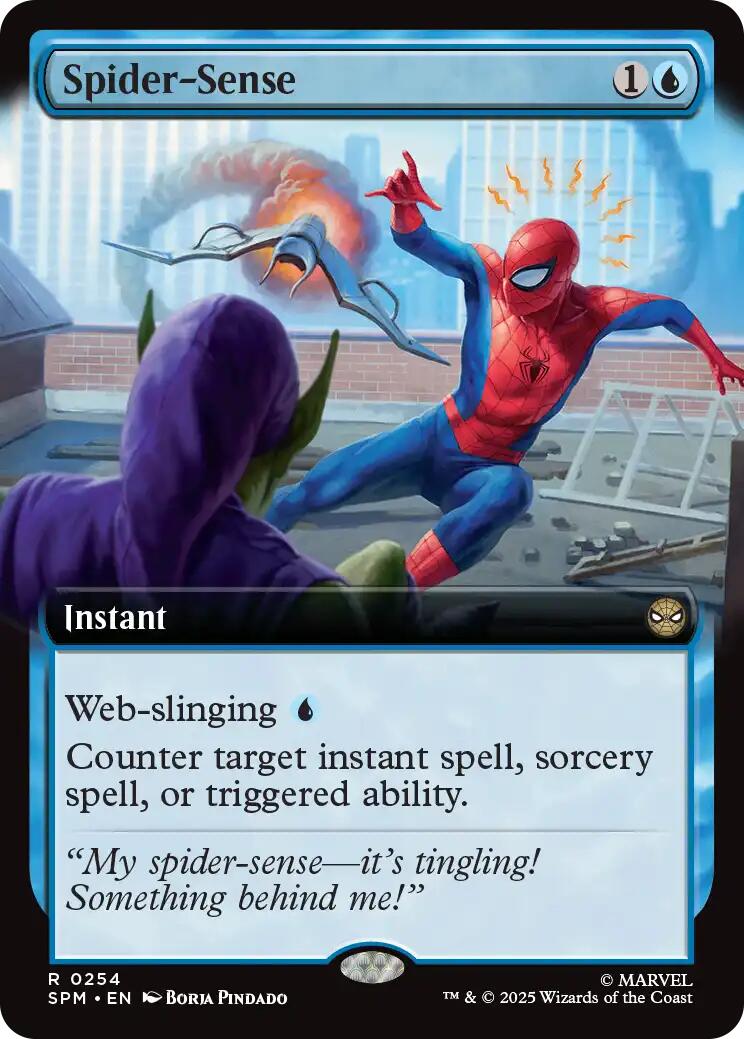 Spider-Sense (Extended Art) [Marvel's Spider-Man] | Anubis Games and Hobby