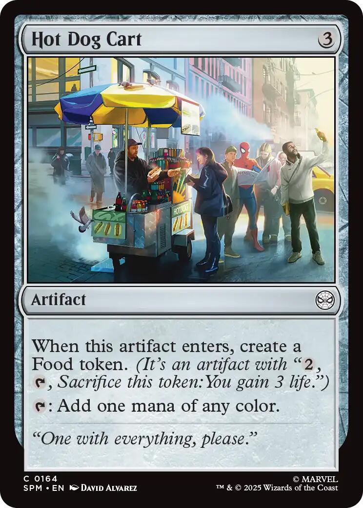 Hot Dog Cart [Marvel's Spider-Man] | Anubis Games and Hobby