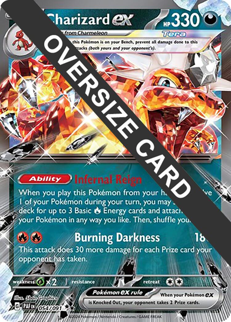 Charizard ex (054/091) (Jumbo Card) [Miscellaneous Cards] | Anubis Games and Hobby