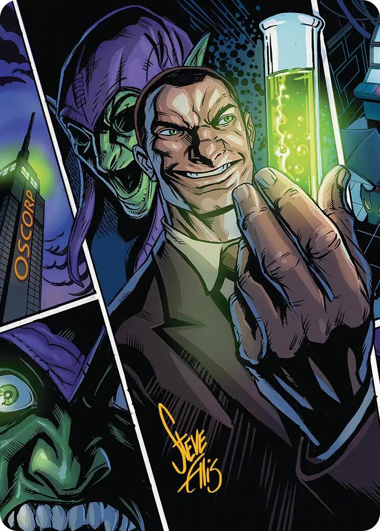 Norman Osborn Art Card (Gold-Stamped Signature) [Marvel's Spider-Man Art Series] | Anubis Games and Hobby