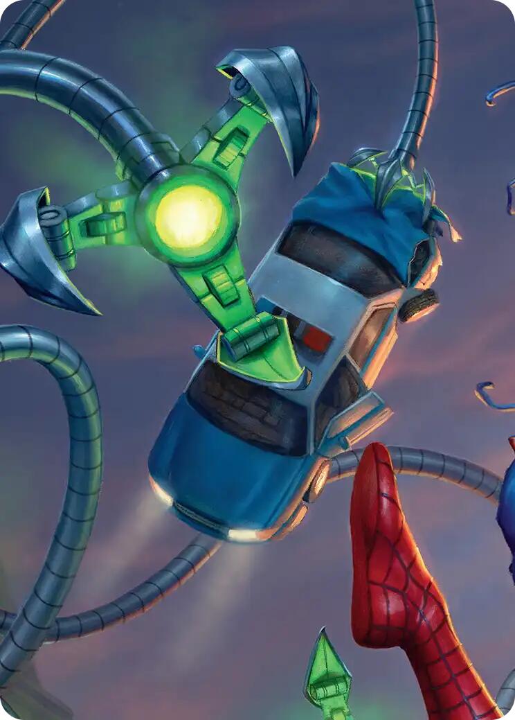 Grasping Tentacles Art Card [Marvel's Spider-Man Art Series] | Anubis Games and Hobby