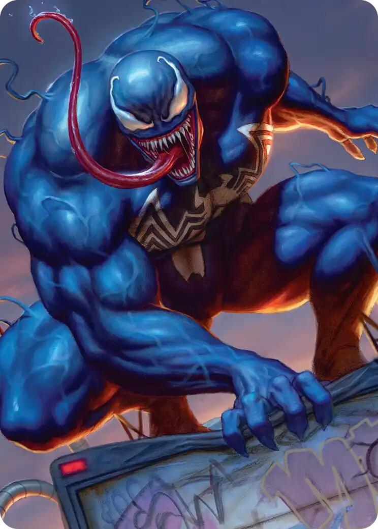 Venom, Deadly Devourer Art Card [Marvel's Spider-Man Art Series] | Anubis Games and Hobby