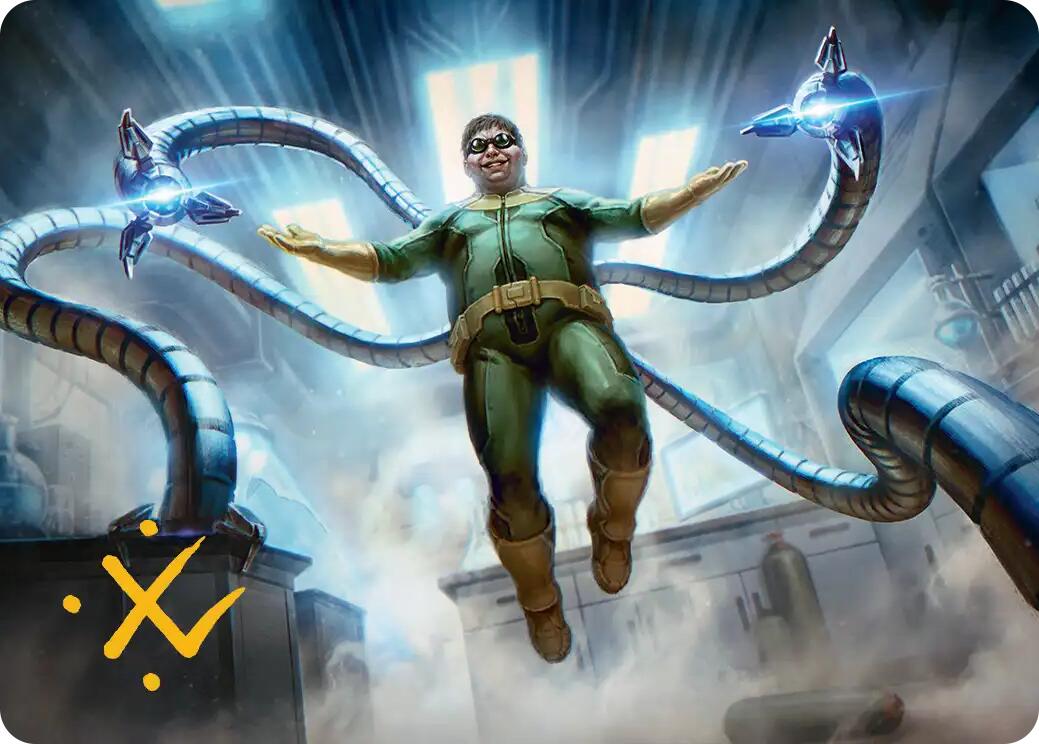 Doctor Octopus, Master Planner Art Card (25/54) (Gold-Stamped Signature) [Marvel's Spider-Man Art Series] | Anubis Games and Hobby