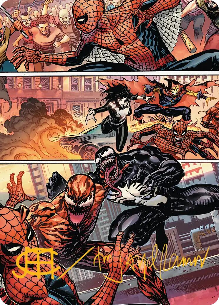 Maximum Carnage Art Card (Gold-Stamped Signature) [Marvel's Spider-Man Art Series] | Anubis Games and Hobby