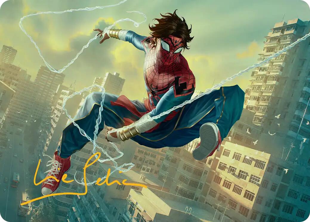 Spider-Man India Art Card (Gold-Stamped Signature) [Marvel's Spider-Man Art Series] | Anubis Games and Hobby
