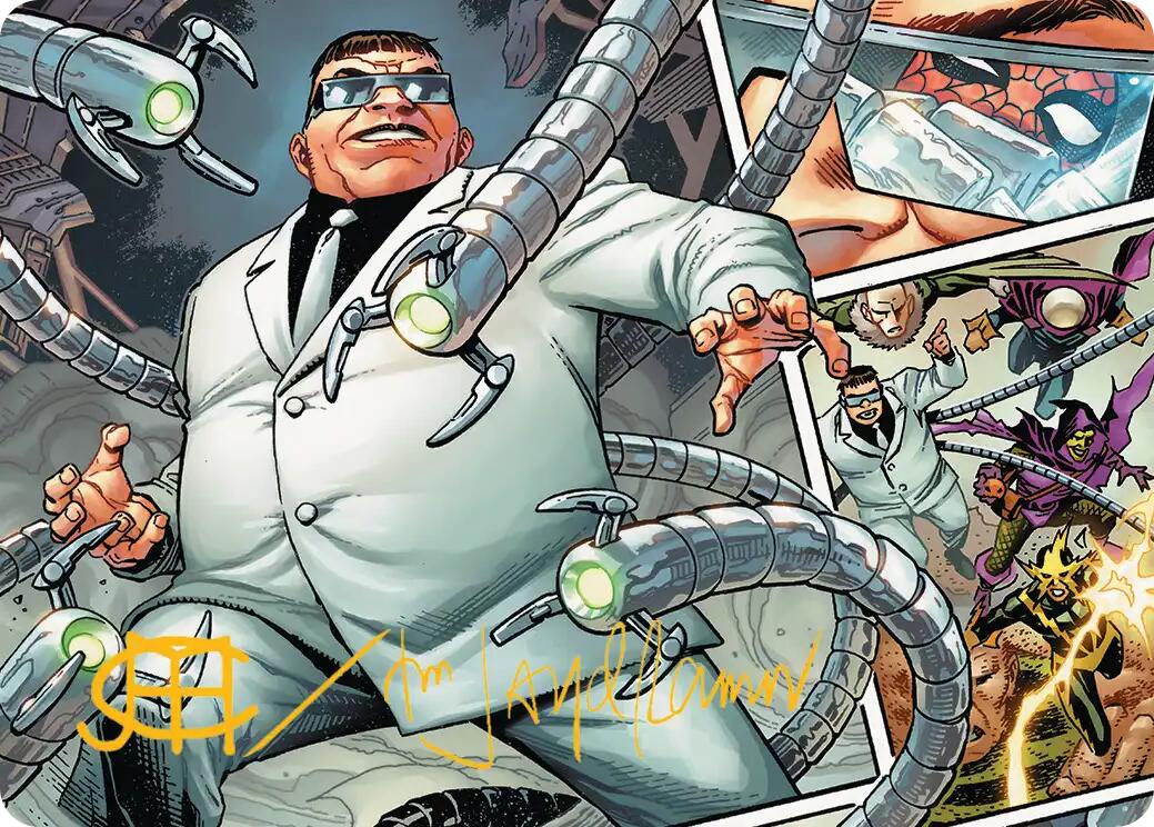 Doctor Octopus, Master Planner Art Card (48/54) (Gold-Stamped Signature) [Marvel's Spider-Man Art Series] | Anubis Games and Hobby