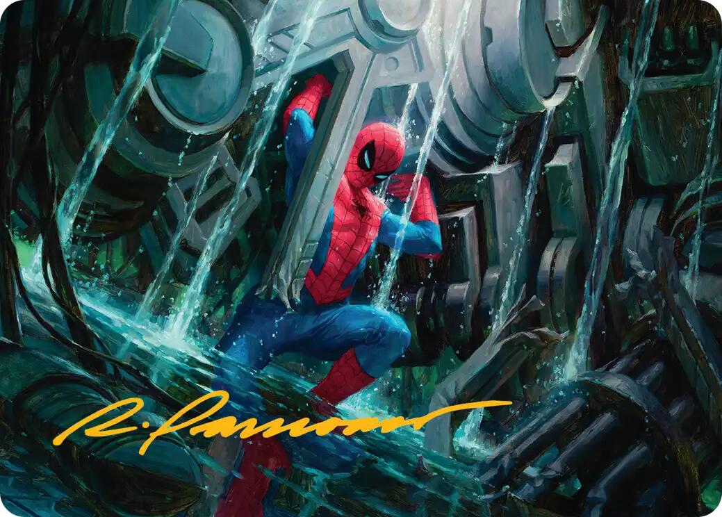 Strength of Will Art Card (Gold-Stamped Signature) [Marvel's Spider-Man Art Series] | Anubis Games and Hobby