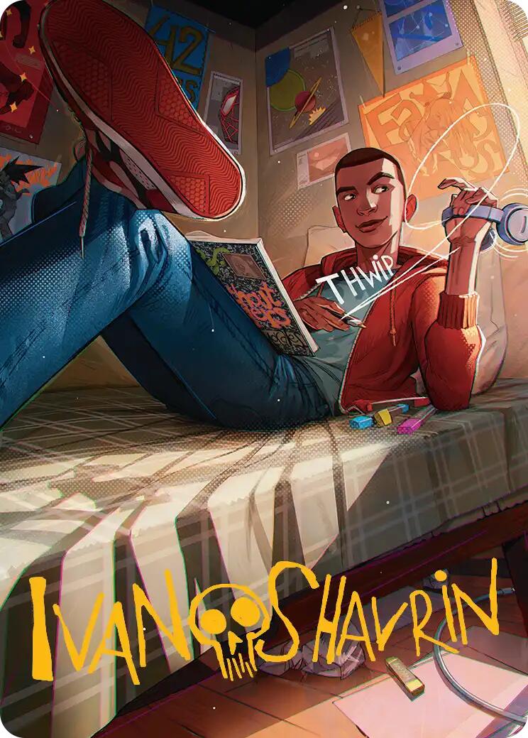 Miles Morales Art Card (Gold-Stamped Signature) [Marvel's Spider-Man Art Series] | Anubis Games and Hobby