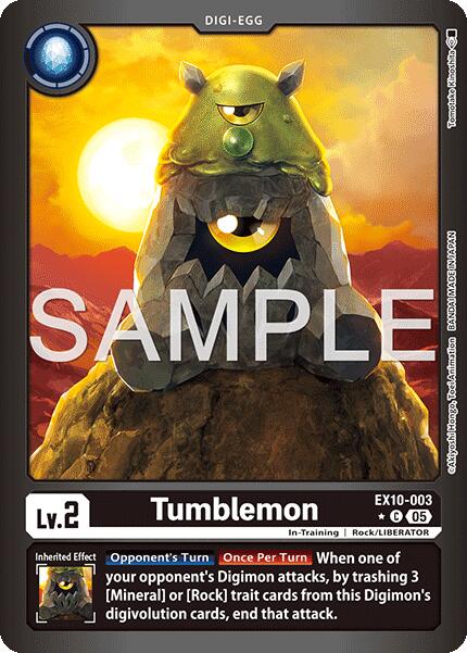 Tumblemon [EX10-003] (Limited Foil) [Sinister Order] | Anubis Games and Hobby