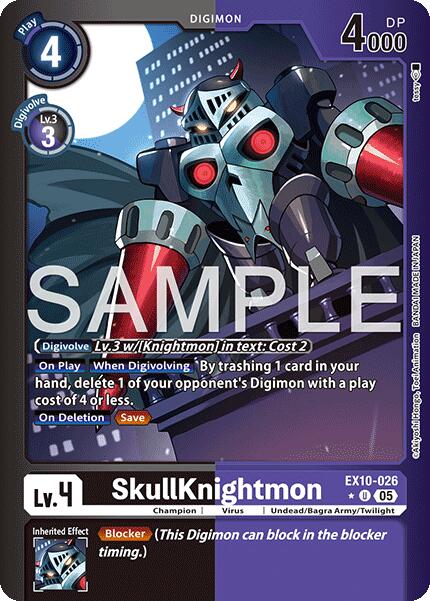 SkullKnightmon [EX10-026] (Limited Foil) [Sinister Order] | Anubis Games and Hobby
