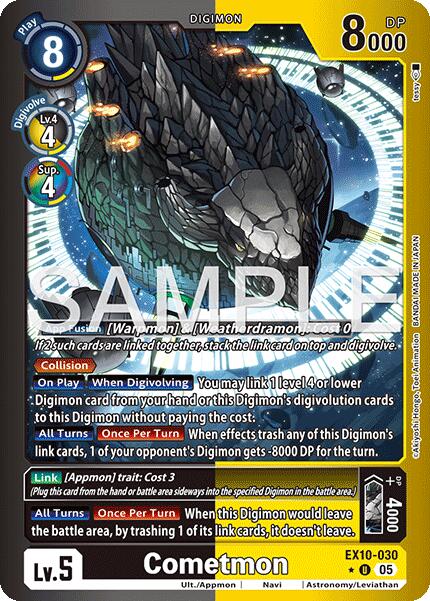 Cometmon [EX10-030] (Limited Foil) [Sinister Order] | Anubis Games and Hobby