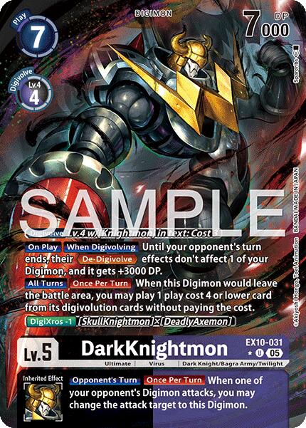 DarkKnightmon [EX10-031] (Alternate Art) [Sinister Order] | Anubis Games and Hobby