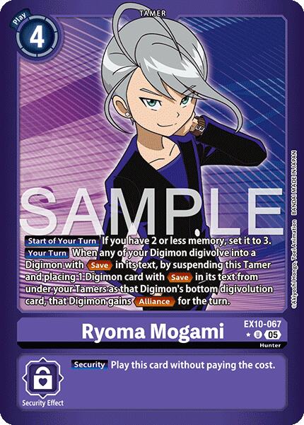 Ryoma Mogami [EX10-067] (Limited Foil) [Sinister Order] | Anubis Games and Hobby