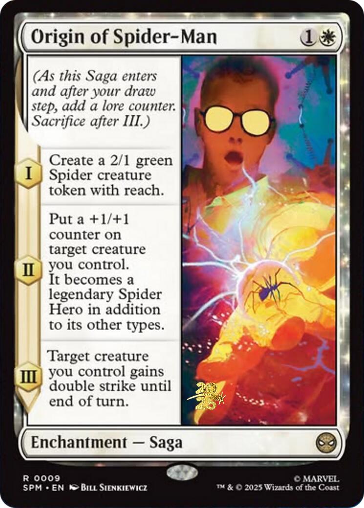 Origin of Spider-Man [Marvel's Spider-Man Prerelease Promos] | Anubis Games and Hobby