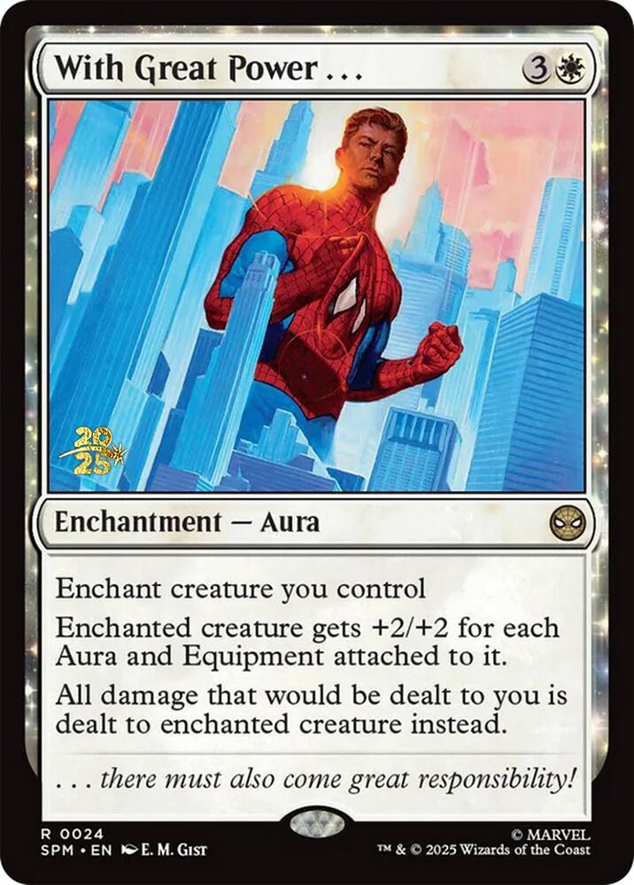 With Great Power . . . [Marvel's Spider-Man Prerelease Promos] | Anubis Games and Hobby