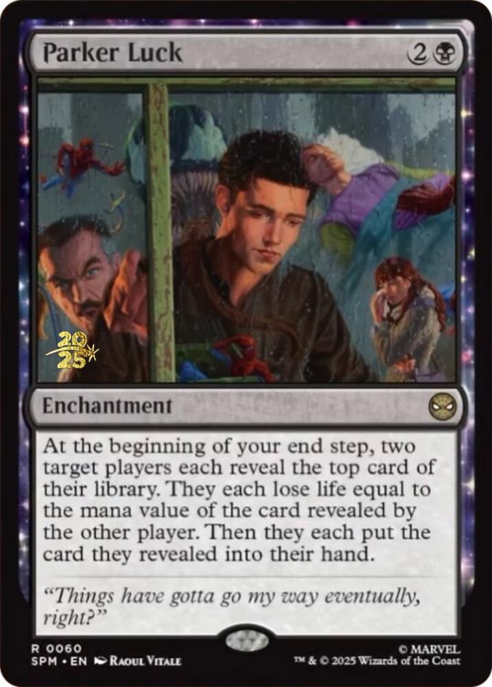 Parker Luck [Marvel's Spider-Man Prerelease Promos] | Anubis Games and Hobby