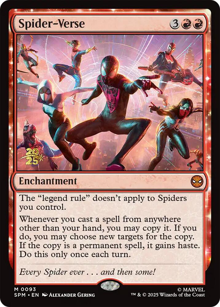 Spider-Verse [Marvel's Spider-Man Prerelease Promos] | Anubis Games and Hobby