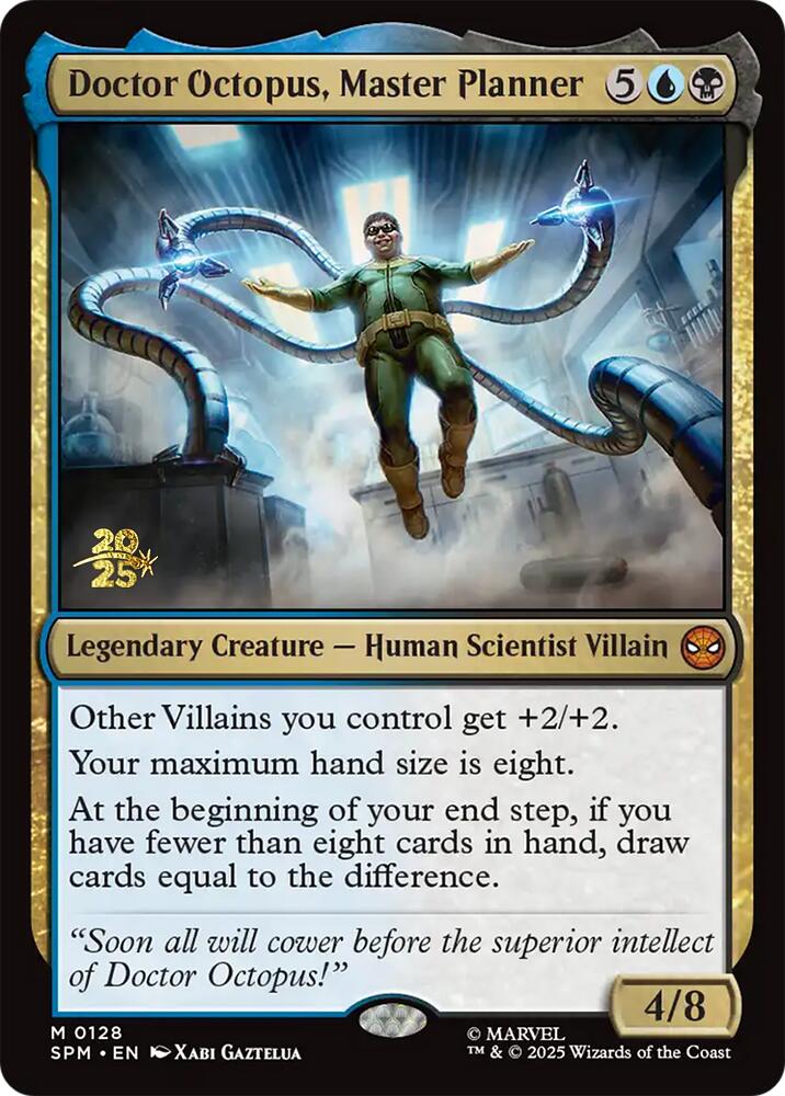 Doctor Octopus, Master Planner [Marvel's Spider-Man Prerelease Promos] | Anubis Games and Hobby